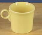 Fiesta ware Coffee Mug Cup Yellow HLC Homer Laughlin