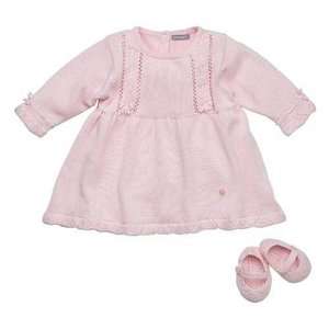  Carters Sweater Knit Dress   Pink 6 9 Months Baby
