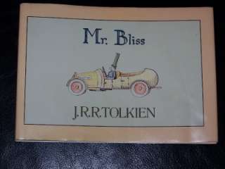 Mr. Bliss by J.R.R.Tolkien HBDJ 1st American Ed Fine  
