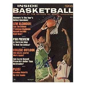   Autographed Ball   #6 1966 Inside Magazine   Autographed NBA Magazines