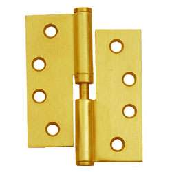 Satin Brass 4 X 3.5 Left Hand Loose Pin Door Hinge  