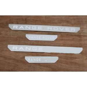   Rover Range Rover HSE Car Door Sill Scuff Plate Guards Sills Chrome