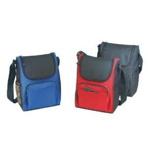  BLUE   Deluxe Insulated Poly Lunch Bag
