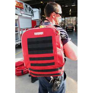 BLACKHAWK FIRE EMS BARRAGE RED EMT MEDIC BAG PACK MEDIC  