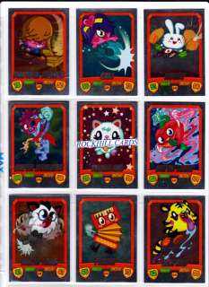 MOSHI MONSTERS MASH UP SERIES 2 PICK YOUR OWN MIRROR FOIL CARD FREE P 