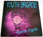Youth Brigade Come Again EP 12 Vinyl LP Record not cd