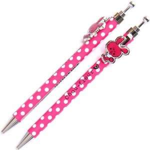  cute pink Chou fleur Ballpoint pen with rabbit clip Toys 