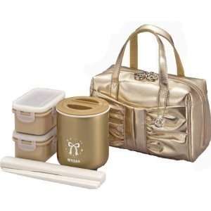  Japanese Lunch Box Set Tiger Lunch thermos GOLD LWY LA24NL 