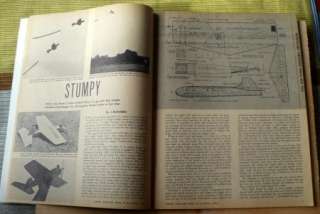   MODEL AIRPLANE NEWS MAGAZINE DECEMBER 1954 GRUMMAN TIGER  