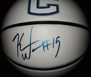   Autographed Full Size UCONN Huskies Logo White Panel Basketball