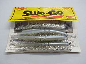 Slug Go Bass Lures All Sizes & Colours  