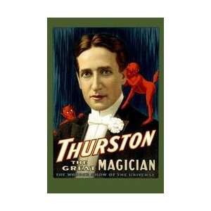  Thurston the great magician 12x18 Giclee on canvas