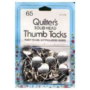   5428 NT Quilters Solid Head Thumbtacks 65/Pkg Arts, Crafts & Sewing