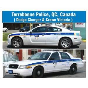  BILL BOZO TERREBONNE, QUEBEC CANADA POLICE DECALS