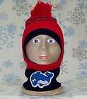 Kid/Child Winter Ski Mask Visor Beanie,Hat,Cap​, # 200 Red/Navy 