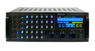    825 600 Watt Karaoke Mixing Amplifier with USB & BBE Sonic Maximizer
