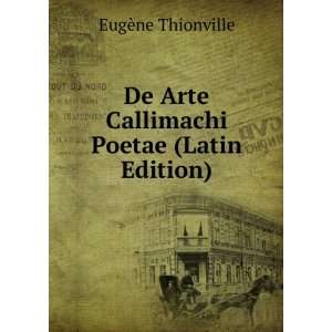  Poetae (Latin Edition) EugÃ¨ne Thionville  Books