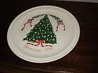 Lillian Vernon 1978 collector Christmas tree plate made in Ireland