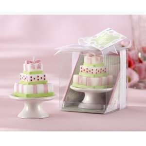  Cake Candle on Porcelain Pedestal Cake Plate(Set of 288)   Baby 