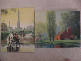 ART LAND MARK BY BEALL SPRING MORN BY ROBERT WOOD LITHO  