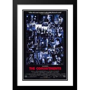  The Commitments 20x26 Framed and Double Matted Movie 