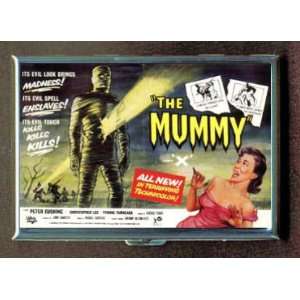 THE MUMMY PETER CUSHING CHRISTOPHER LEE ID Holder Cigarette Case 