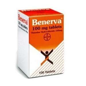  Benerva 100mg Tablets (Vitamin B1)
