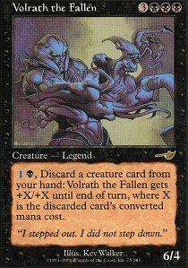 Volrath the Fallen X1 (Nemesis) MTG  