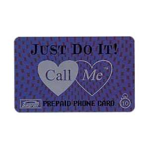   Phone Card 10u Just Do It Call Me SAMPLE 