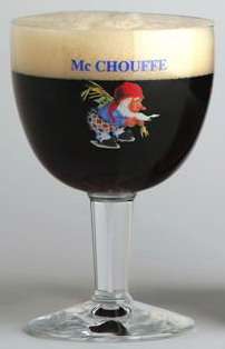 BELGIAN Mc CHOUFFE BEER GLASSES/ Pair   Collectibles  