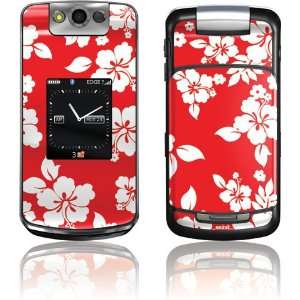  Red and White skin for BlackBerry Pearl Flip 8220 