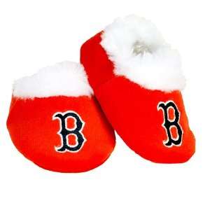  MLB Baby Bootie Slippers Boston Red Sox 12 24 Months 