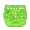 7x One Size Pick Adjustable Reusable Washable Baby Cloth Diaper Pocket 