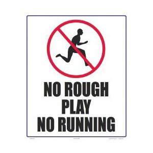  No Rough Play No Running Sign 7402Wa1012E Kitchen 