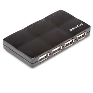 Belkin F4U018 BLK Hi Speed USB 2.0 7 Port Mobile Hub  