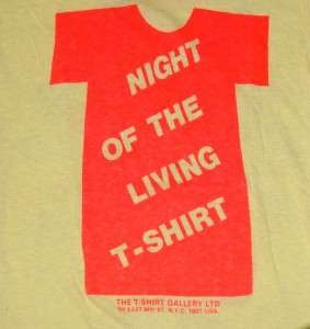Vtg 1983 NEW YORK FINNS NIGHT LIVING SHIRT retro 80s  