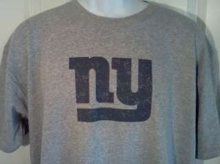 New York GIANTS 1960s NFL Throwback T Shirt X Large  