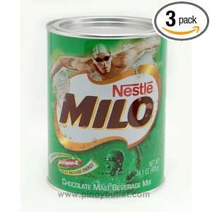 Nestle Milo Chocolate Malt Drink 400g (Pack of 3)  Grocery 