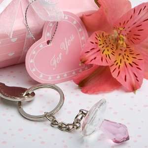   Keepsake Choice Crystal Collection pacifier key chains   Girl Baby