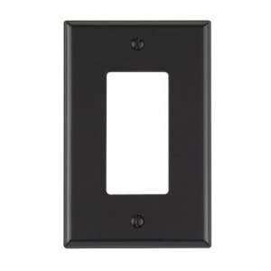  Cooper Wiring Devices PJ26BK 1 Gang Midsize Wallplate(pack 