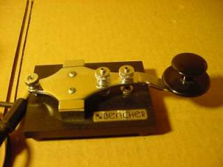 BENCHER MORSE CODE KEYER KEY. WORKS GREAT AND IN GREAT CONDITION