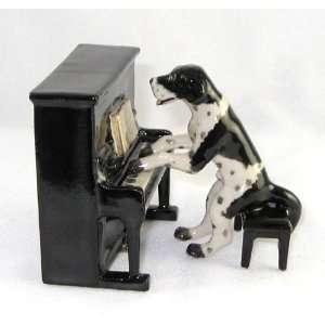  ENGLISH POINTER Dog Black & White BAND plays ELECTRIC 
