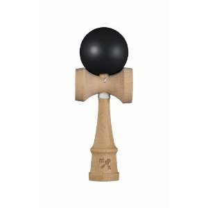  Kendama  Black Rubberized Paint, Includes Extra String 