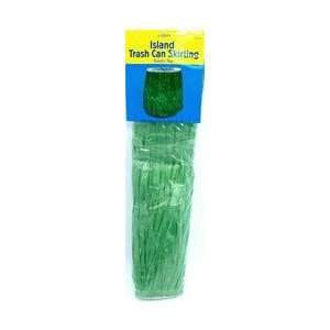  Party Supplies skirting for trash can island green Toys 