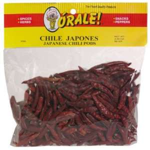 Orale, Chili Pod Japanese, 3 Ounce (12 Pack)  Grocery 