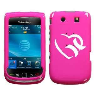  BLACKBERRY TORCH 9800 WHITE HURLEY HEART ON A PINK HARD 
