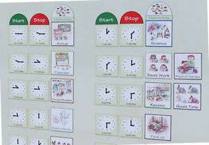 Classroom Visual Schedule/Magnetic Classroom Schedules  