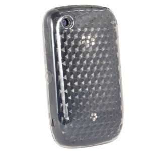  Blackberry 8520, 8530 Curve Smoke TPU case with Hexagon 