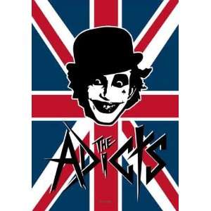  THE ADICTS UK BAND LOGO FABRIC POSTER