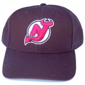  NHL New Jersey Devils Snap Back Hat Cap   Black Sports 